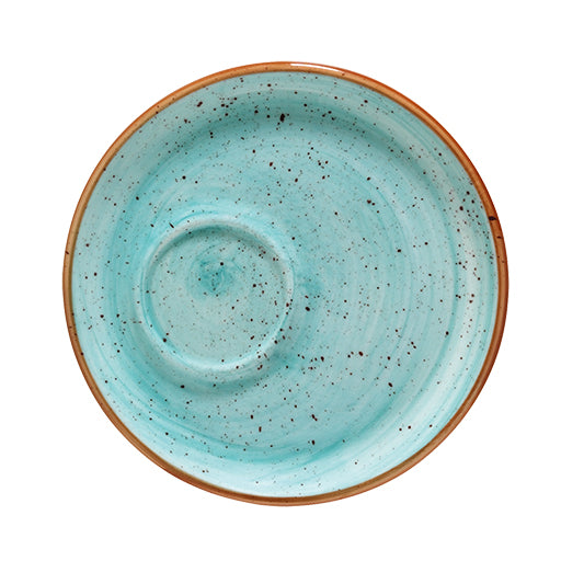 Bonna Turquoise Porcelain Aqua Espresso Saucer 12cm