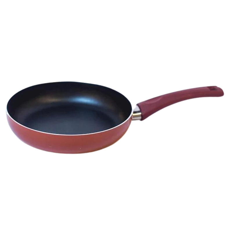 Alkar Burgundy Teflon Non Stick Frying Pan 28cm