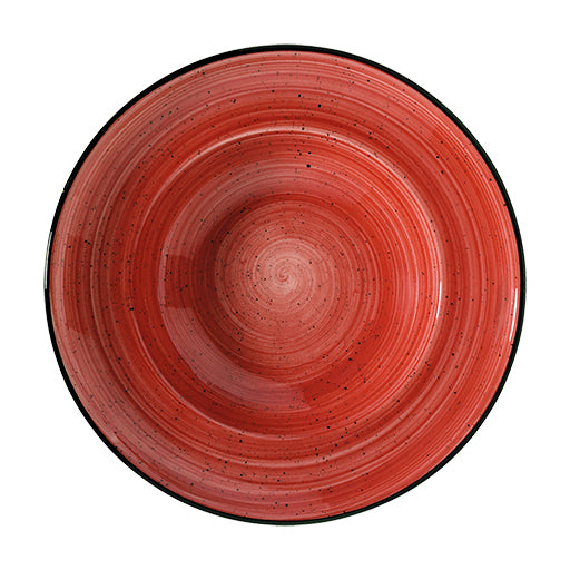 Bonna Red Porcelain Passion Deep Plate 24cm
