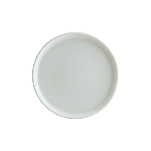 Bonna White Porcelain Hygge Flat Plate 16cm