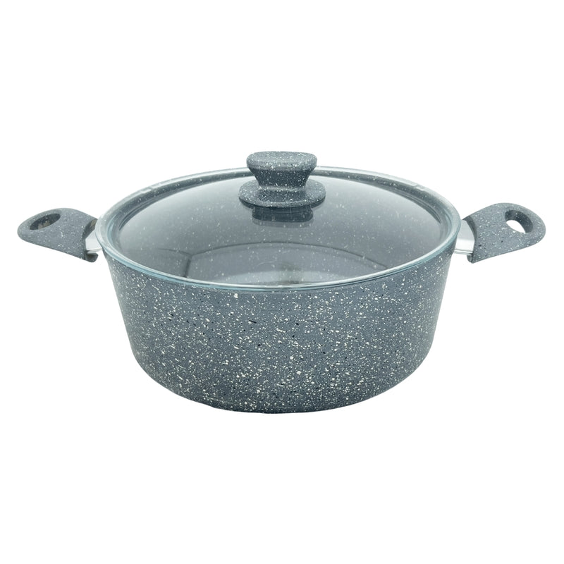 Alkar Black Non-Stick Deep Pan 28cm