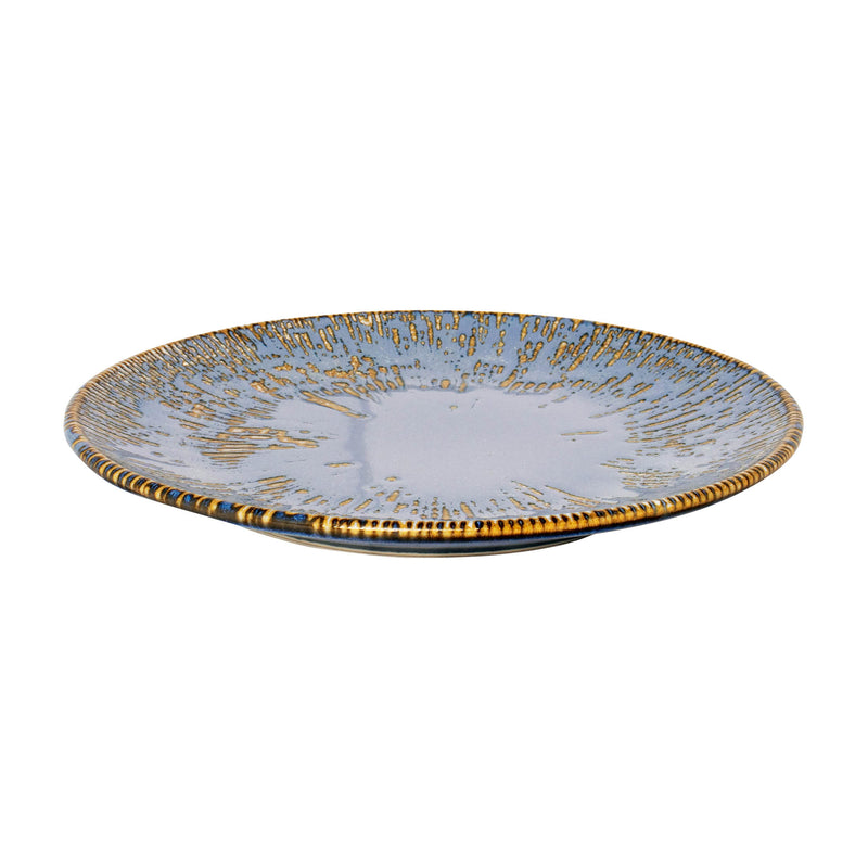 Bonna Blue Porcelain Sky Flat Plate 21cm