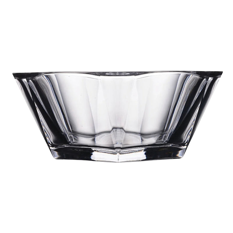 Nude Glass Reflection Footed Bowl 163mm