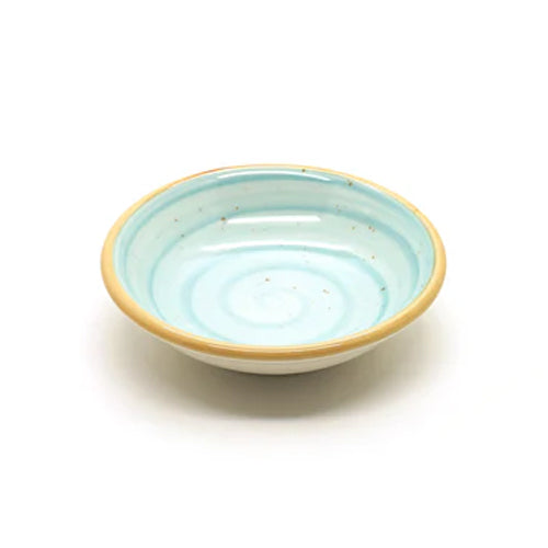 Bonna Turquoise Porcelain Aqua Deep Saucer Plate 9cm