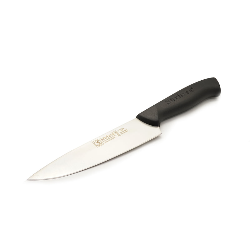 Surbisa Black Steel Chef's Knife