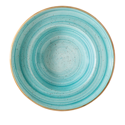 Bonna Turquise Porcelain Aqua Deep Plate 30cm