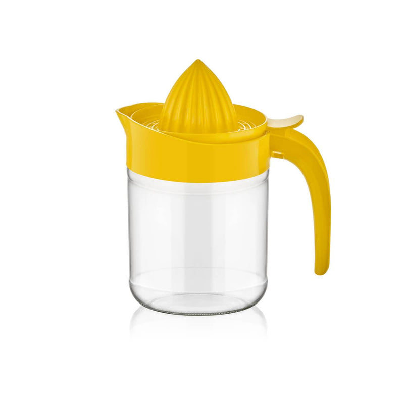 Qlux Colourful Glass Festive Citrus Juicer 425cc