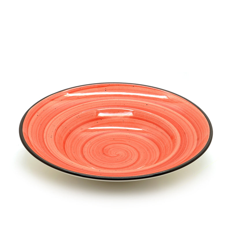 Bonna Red Porcelain Passion Flat Plate 27cm