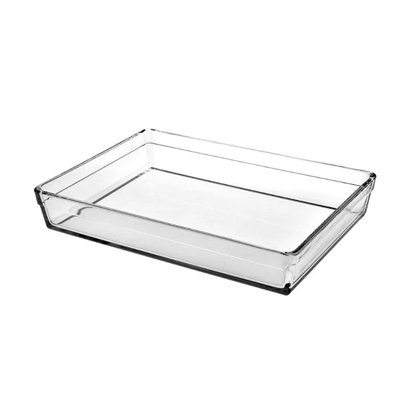 Pasabahce Clear Borcam Rectangular Tray 4350cc