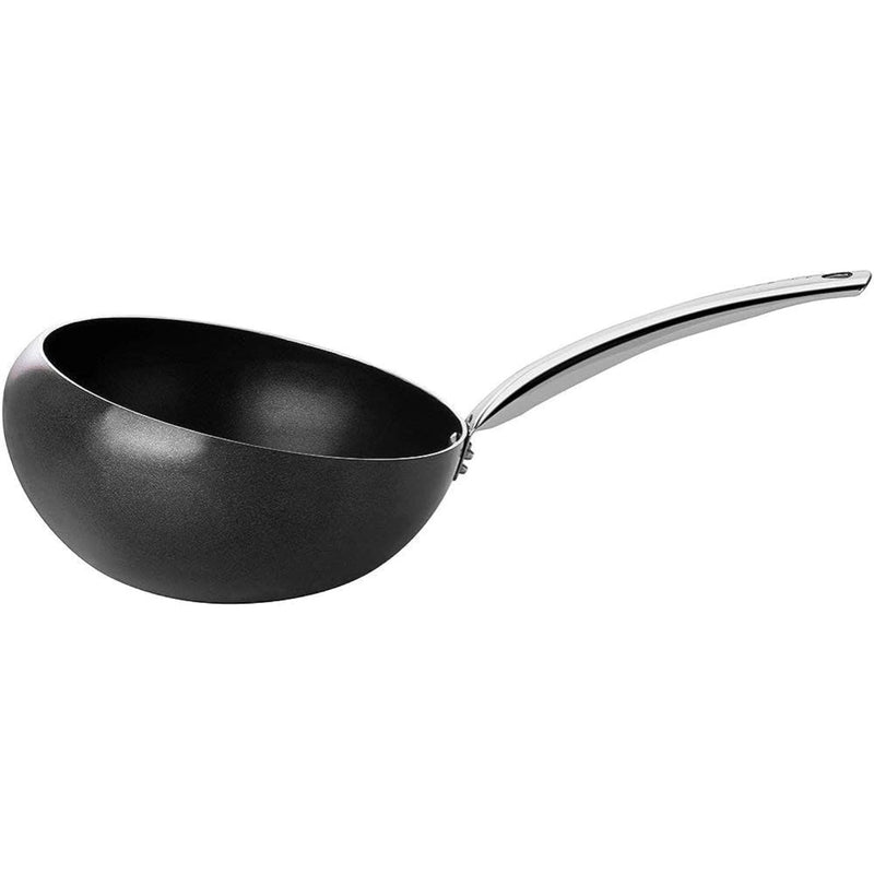 Abm Black Granit Lazzeti Boomerans Wok pan