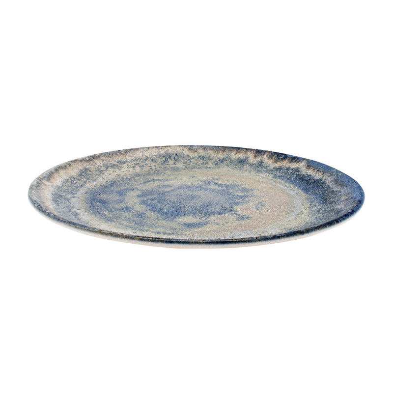 Bonna Green Porcelain Omnia Flat Plate 30cm