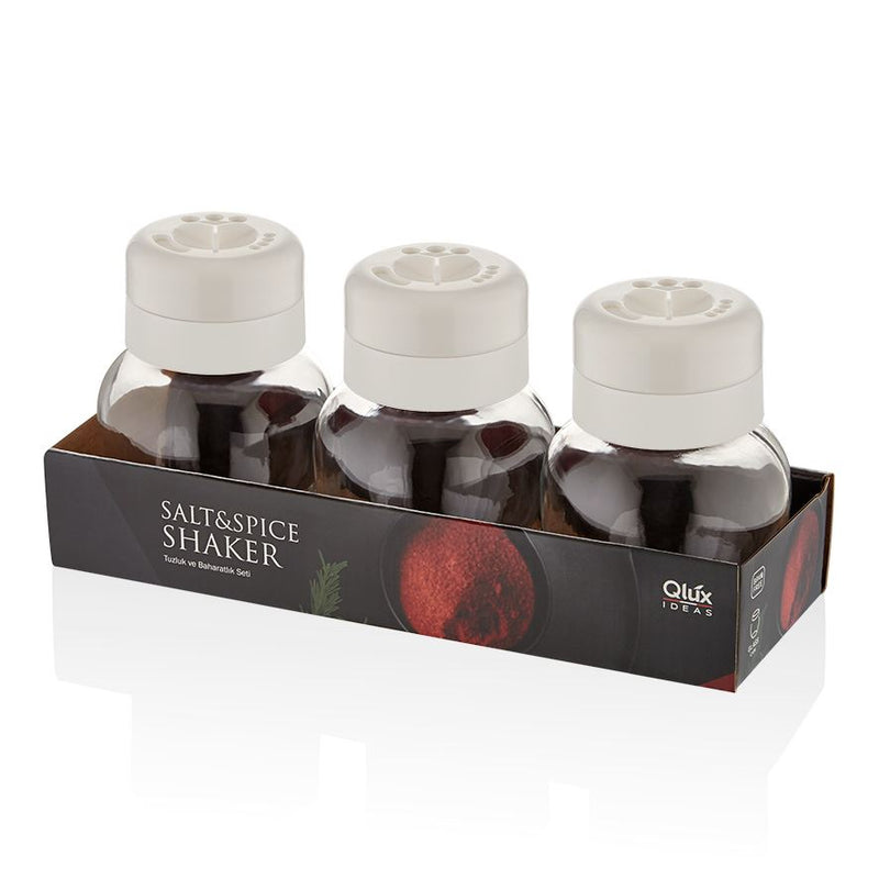 Qlux Colourful Glass Star Cruet Set 210cc