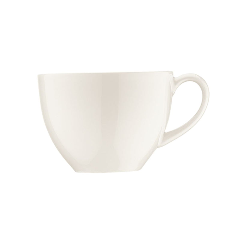 Bonna White Porcelain Rita Tea Cup Saucer 16cm