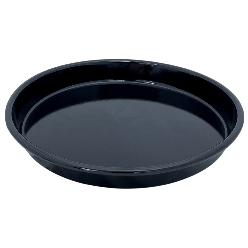 Nusse Black Enamel Round Baking Tray 42cm