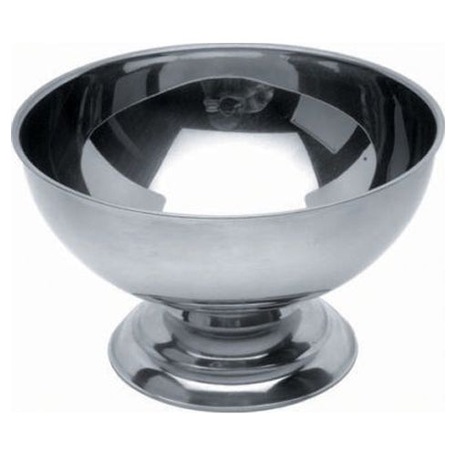Silver Stainless Steel Ice Cream Bowl No:6 10.5cm
