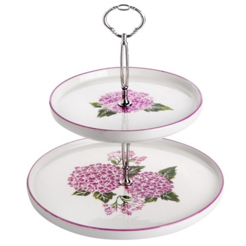 Balsa White Purple Porcelain Ortanca Layered Cookie Holder