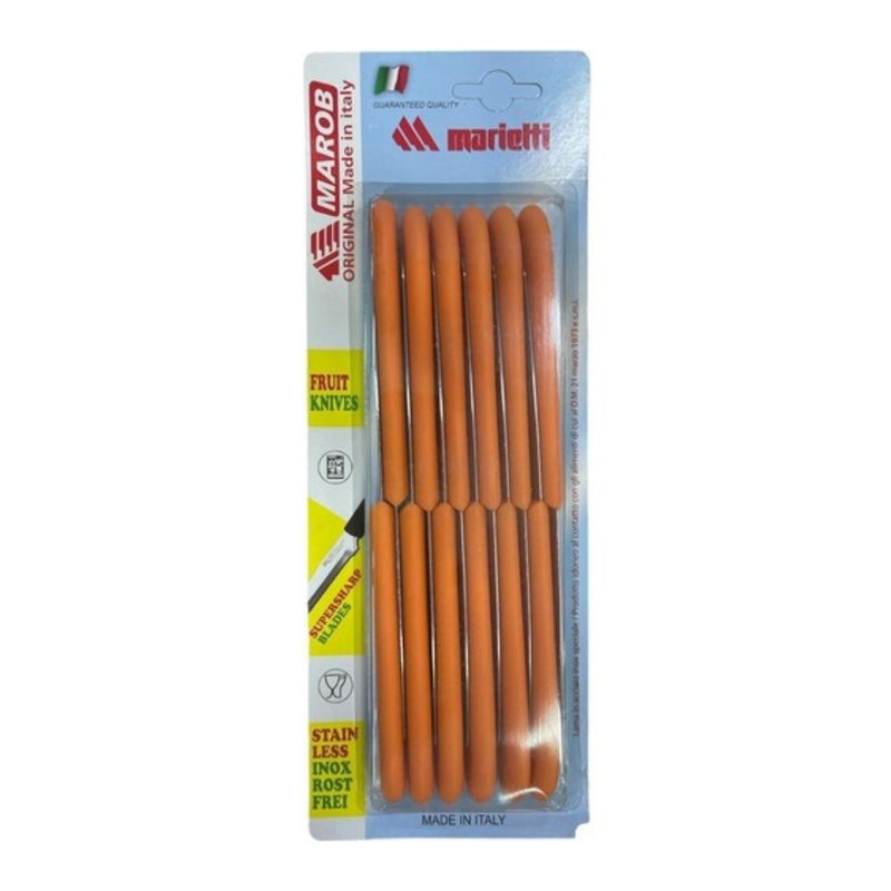 Marob Brown Steel Fruit And Veg Knife Set of 12