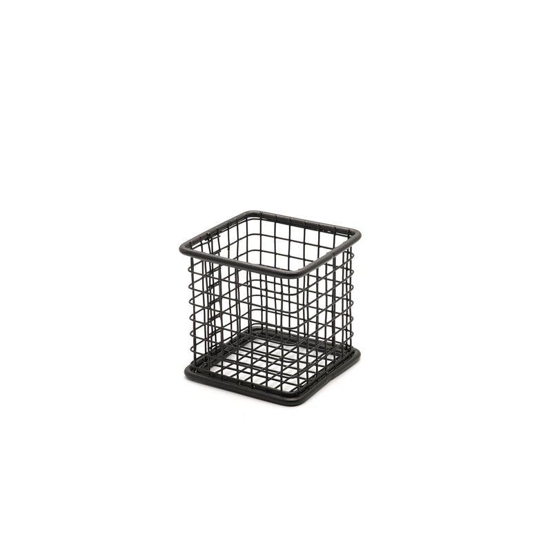 Abm Black Metal Stick Candy Bowl 7*7*7cm
