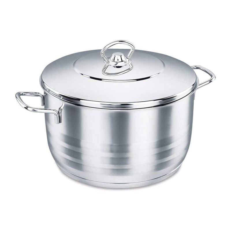 Korkmaz Silver Steel Astra Casserole 3.7lt 20x12cm