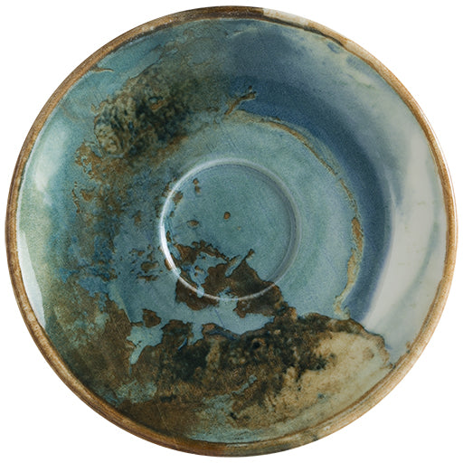 Bonna Green Porcelain Futura Coffee Saucer 12cm