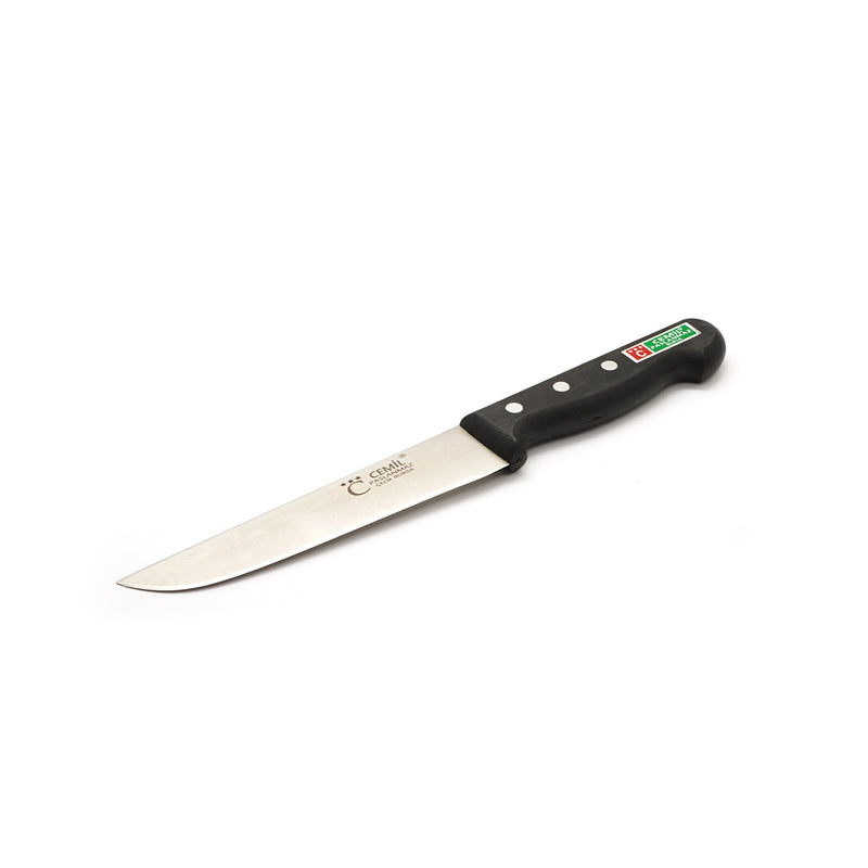 Cemil Black Steel Bread Knife No:30