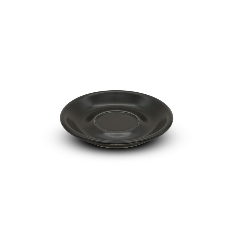 Bonna Black Porcelain Notte Coffe Soucer 16cm