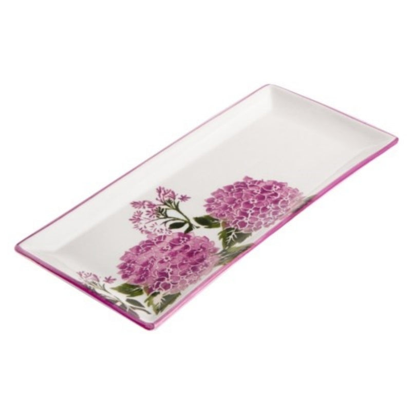 Balsa Purple Porcelain Cobalt Lavender Small Baton Plate
