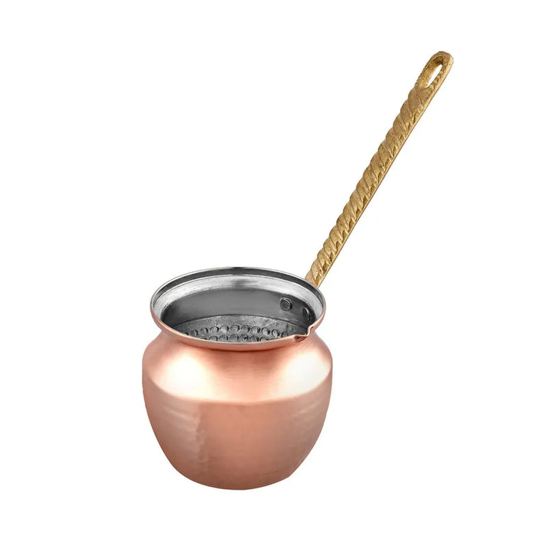 Karaca Reddish Brown Alacahoyuk Coffe Pot Large