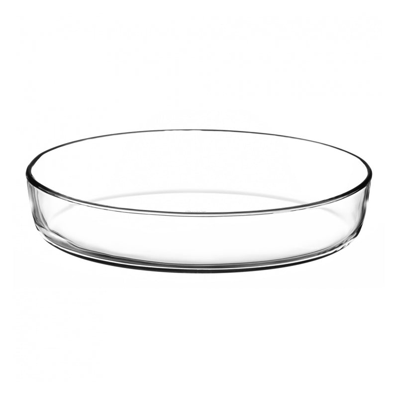 Pasabahce Glass Borcam Rectangular Tray With Plastic Lid 1950cc
