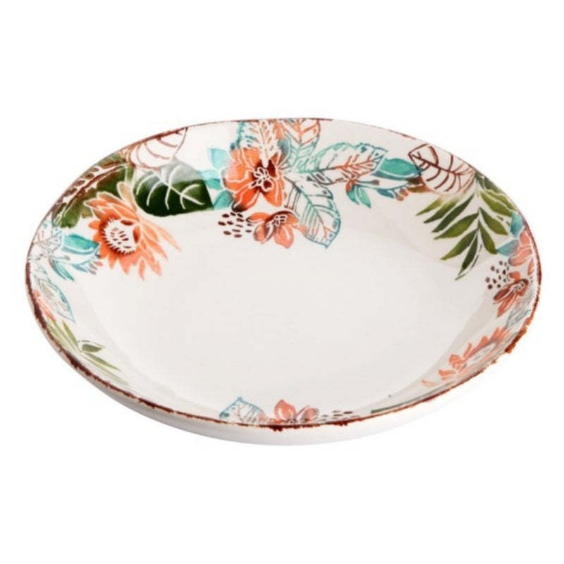 Balsa White Stone Porcelain Amazon Salad Bowl