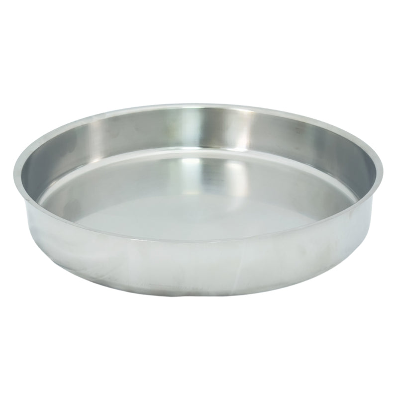 Celik Silver Steel Ovan Tray Large 34cm