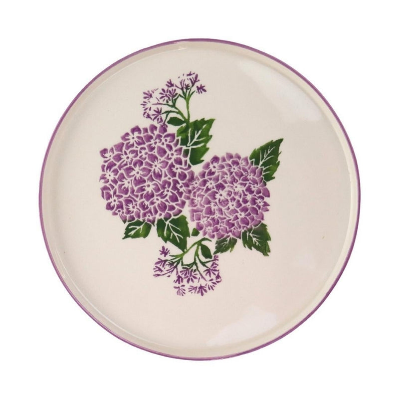 Balsa White Porcelain Ortanca Serving Plate
