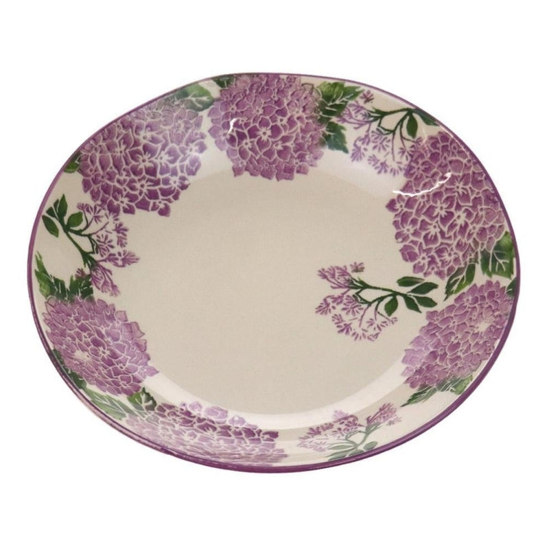 Balsa White Purple Porcelain Ortanca Salad Plate