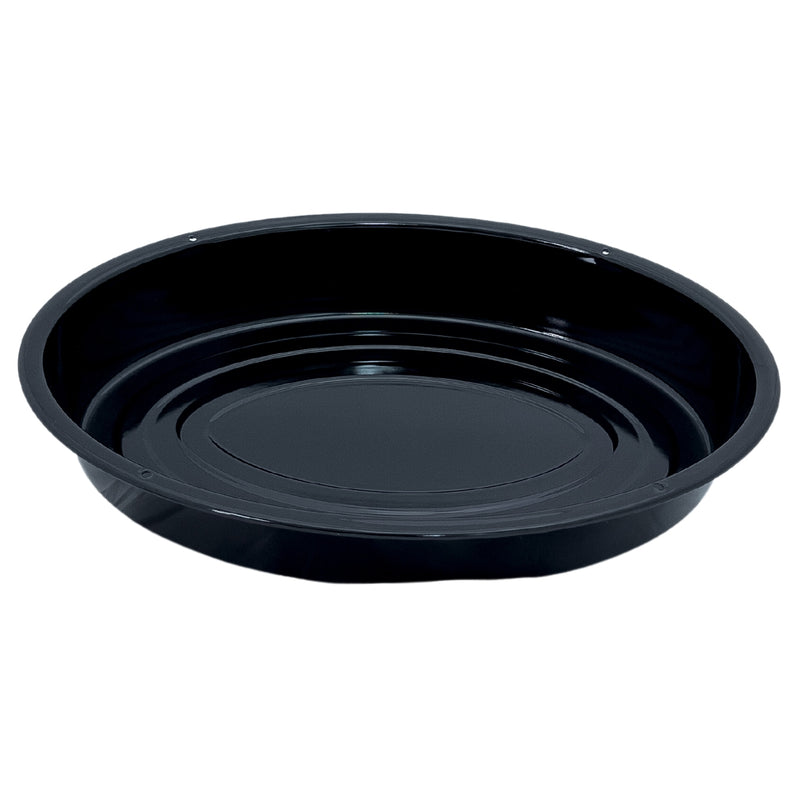 Nusse Black Enamel Oval Baking Tray 36.5x26cm