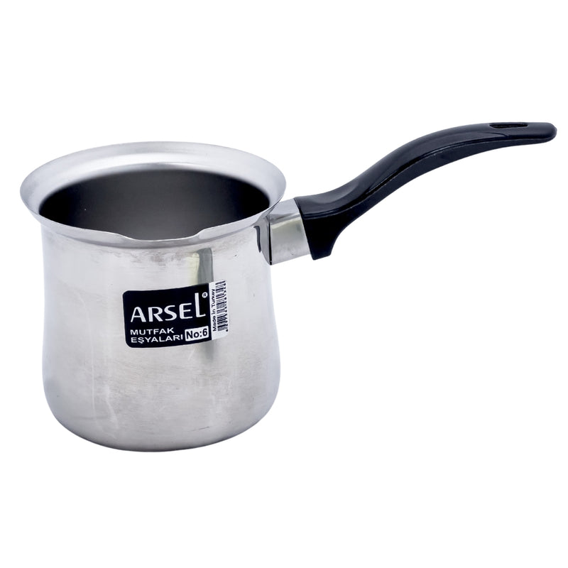 Arsel Silver Steel Coffe Pot NO:6