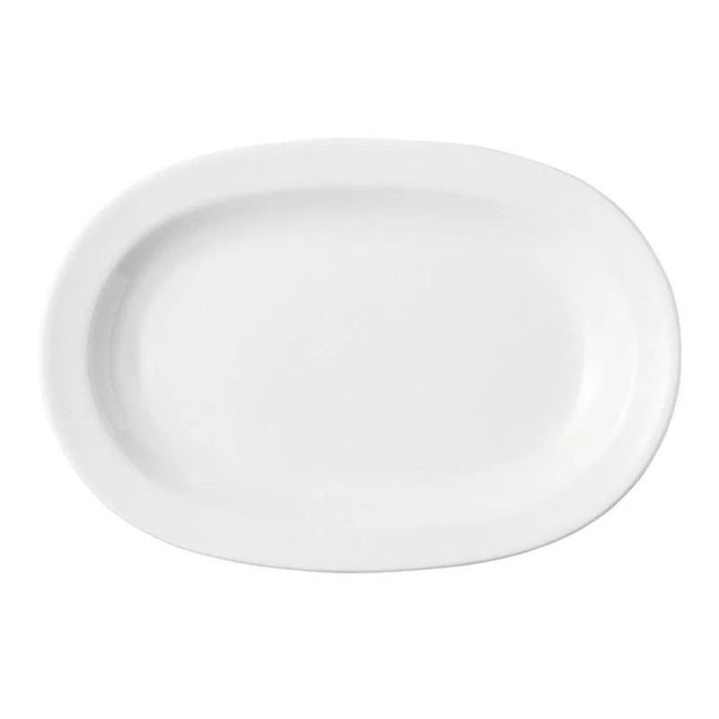 Porland White Porcelain Istanbul Oval Plate 28cm