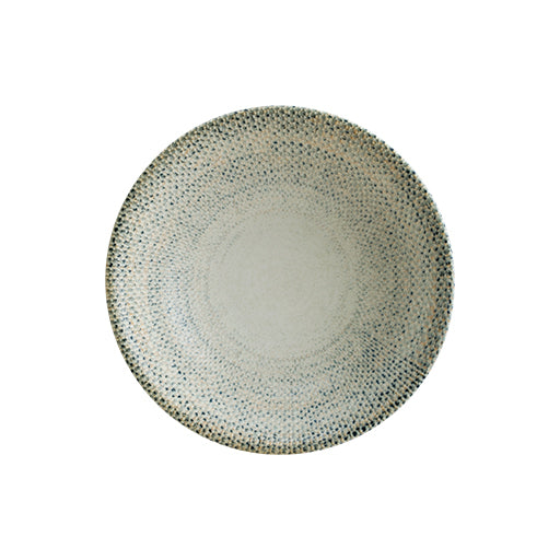 Bonna Green Patterned Porcelain Sway Deep Plate 20cm