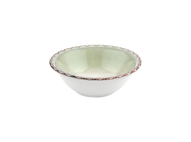 By Bone Green Stone Porcelain Rome Zest Bowl 15cm