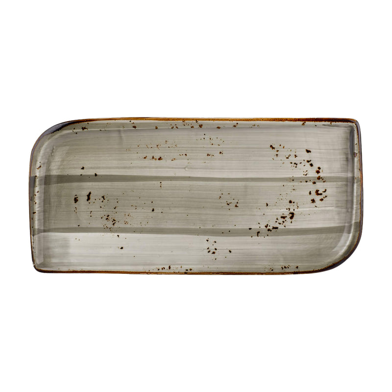 By Bone Gren Stone Porcelain Supreme Rectangular Plate 28cm