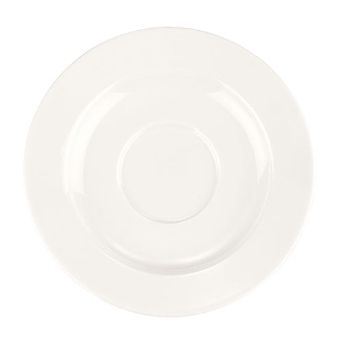 Bonna White Porcelain Rita Coffee Saucer 16cm