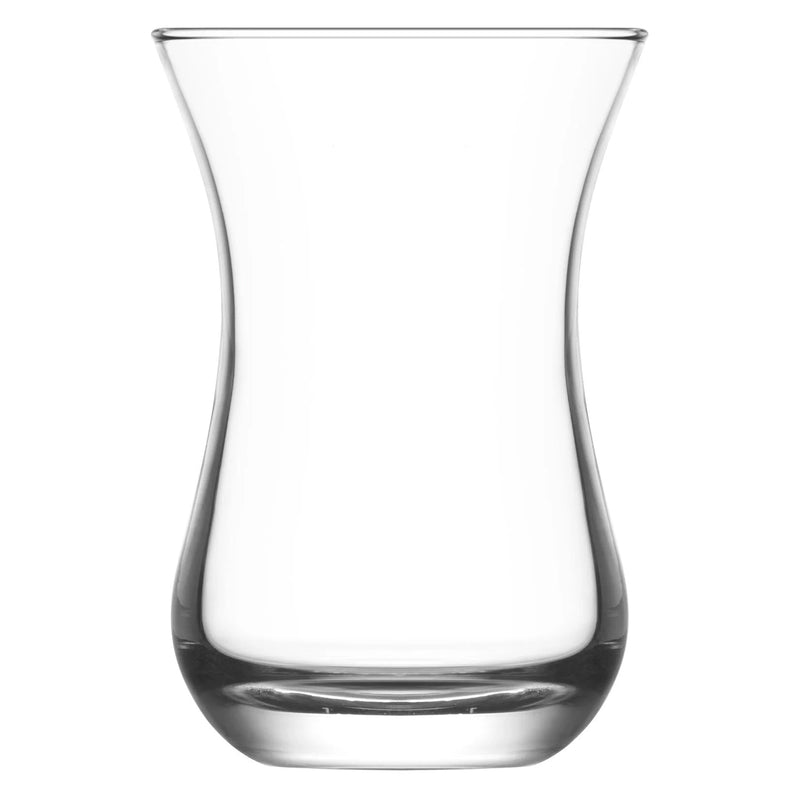 Lav Clear Glass Ajda Tea Cup Set of 6 165cc