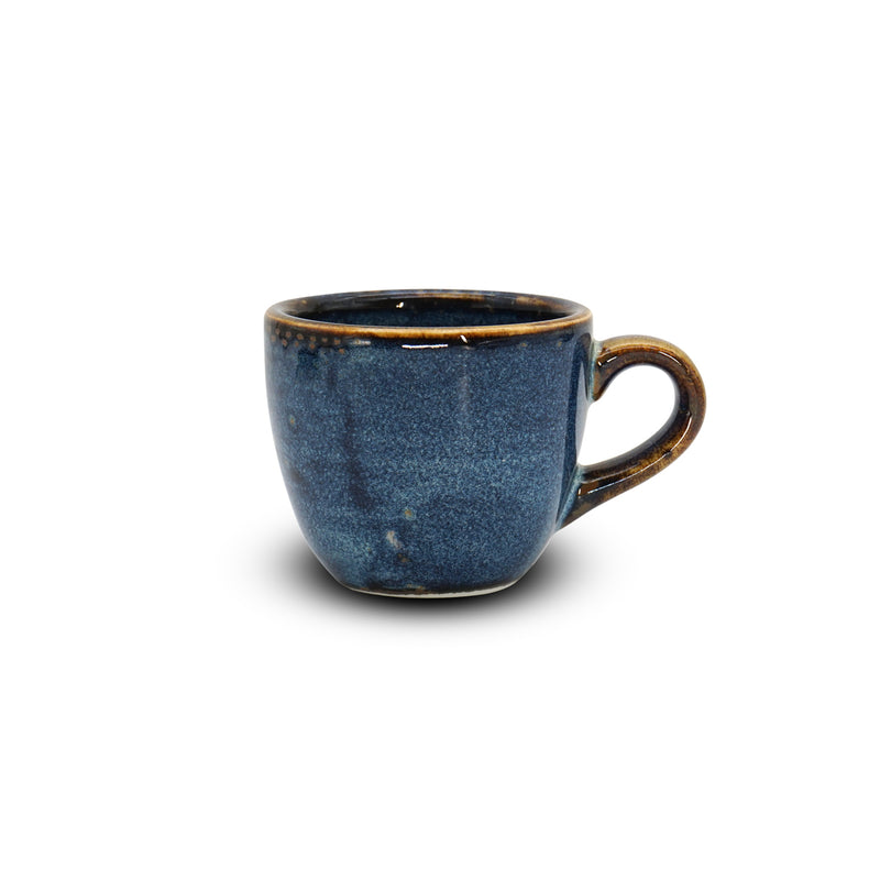 Bonna Blue Porcelain Sapphire Coffee Cup 80cc
