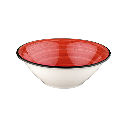 Bonna Red Porcelain Passion Bowl 20cm