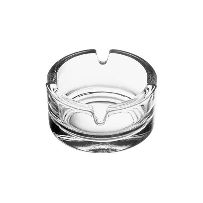 Pasabahce Glass Bistro Ashtray Set Of 2