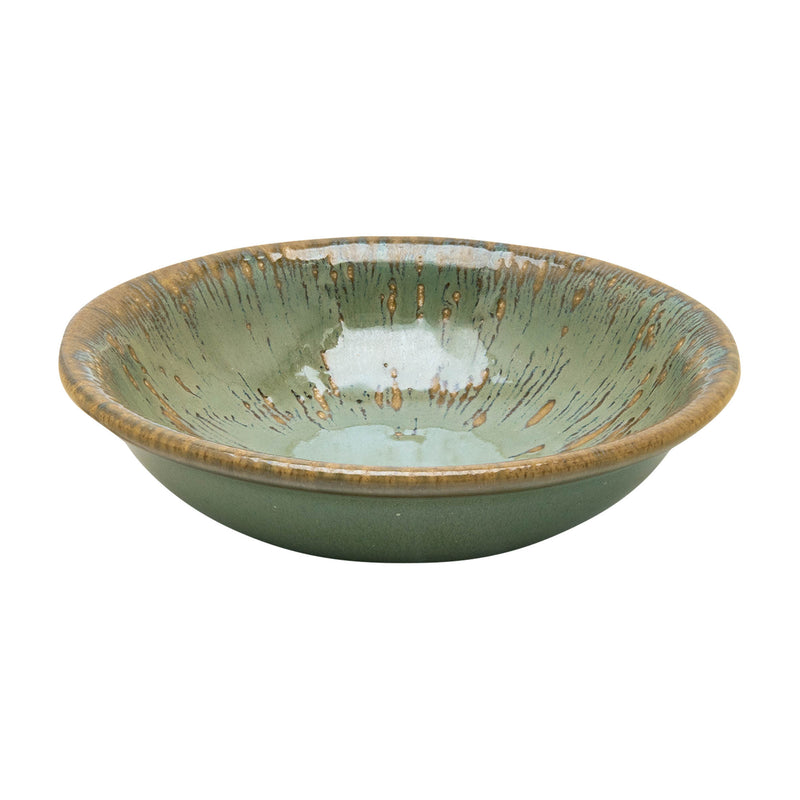 Bonna Green Stone Porcelain Sage Deep Plate 13cm