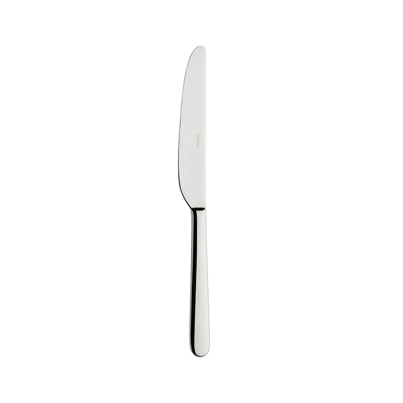 Jumbo Silver Steel Dessert Knife Set of 12