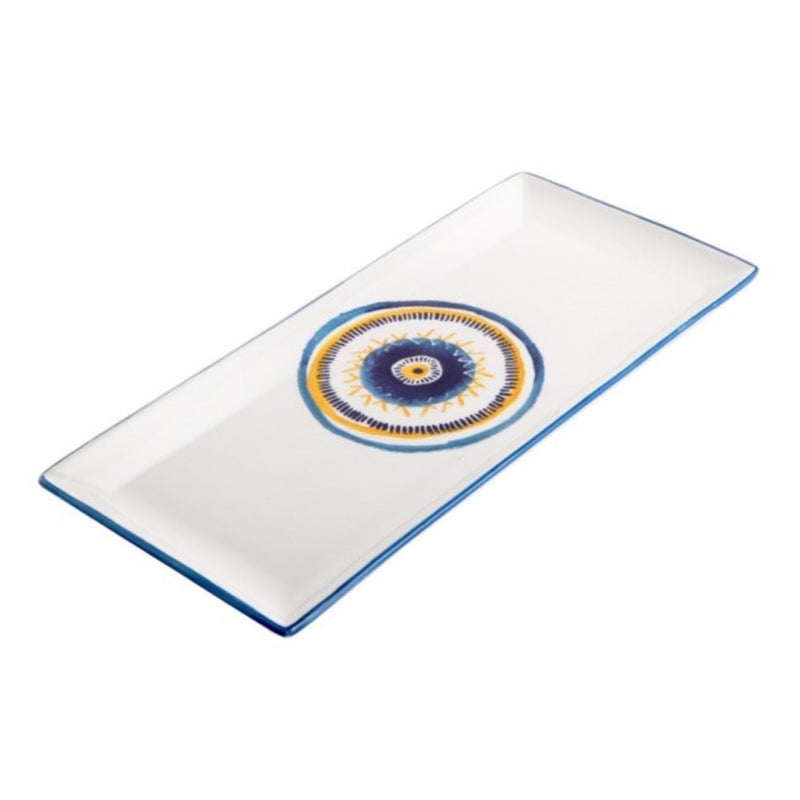 Balsa Blue Stone Ceramic Eye Long Baton 32cm