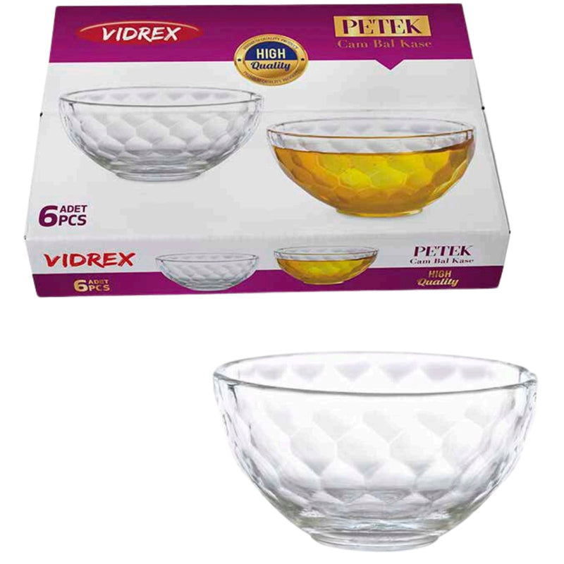 Vidrex Petek Sauce Bowl 6pcs