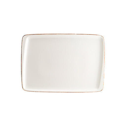 Bonna White Porcelain Retro Rectangular Plate 41cm