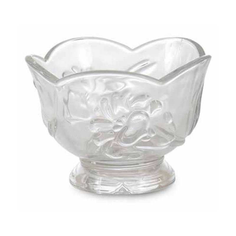Home Collection Glass Footed Dessert Bowl Set Of 6 140cc